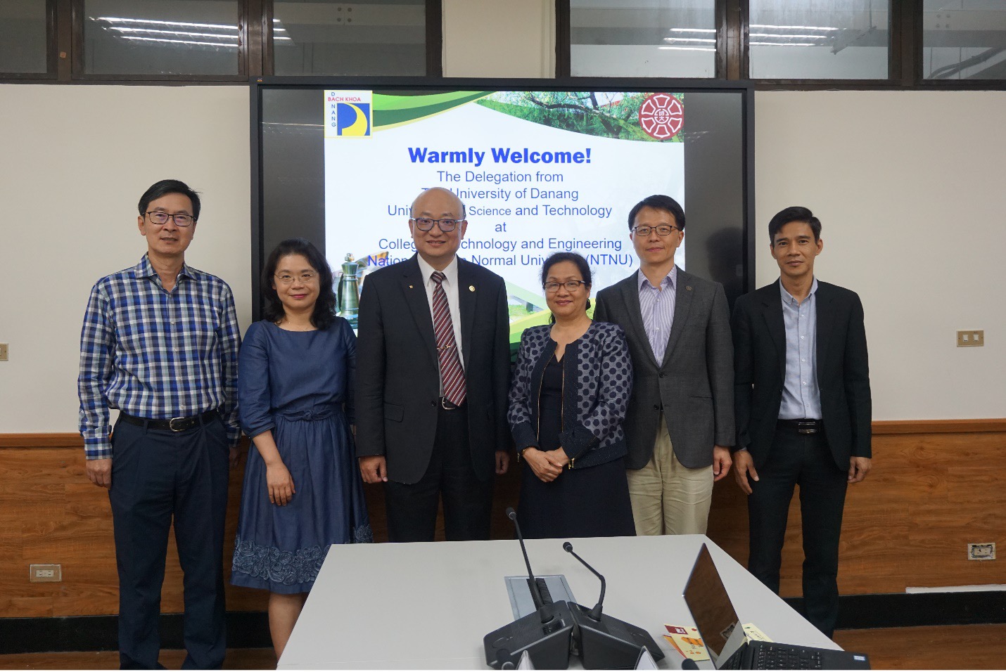LEADERS OF UNIVERSITY AND FACULTY VISIT AND WORK WITH NATIONAL TAIPEI UNIVERSITY OF EDUCATION