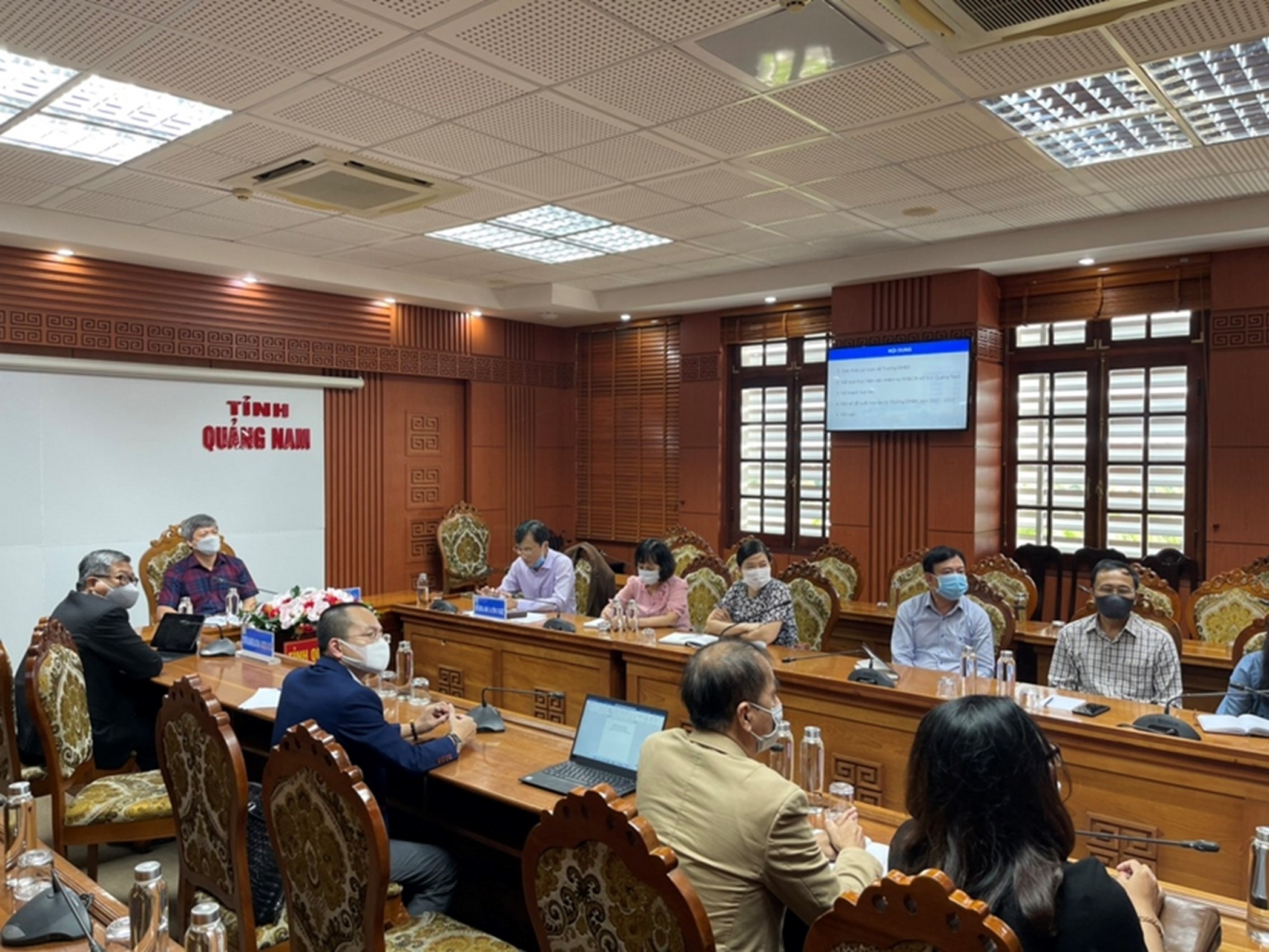 Quang Nam Province and University of Science and Technology, UD promote cooperation in the field of Science and Technology