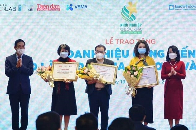 University of Science and Technology, University of Danang was honored as the university with a startup ecosystem at the Startup Festival 2022