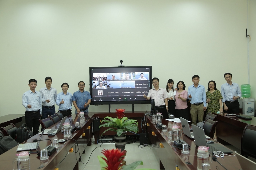 The Mock Online/Remote Site Visit in the AUN-QA Program Assessment at University of Science and Technology, The University of Da Nang  