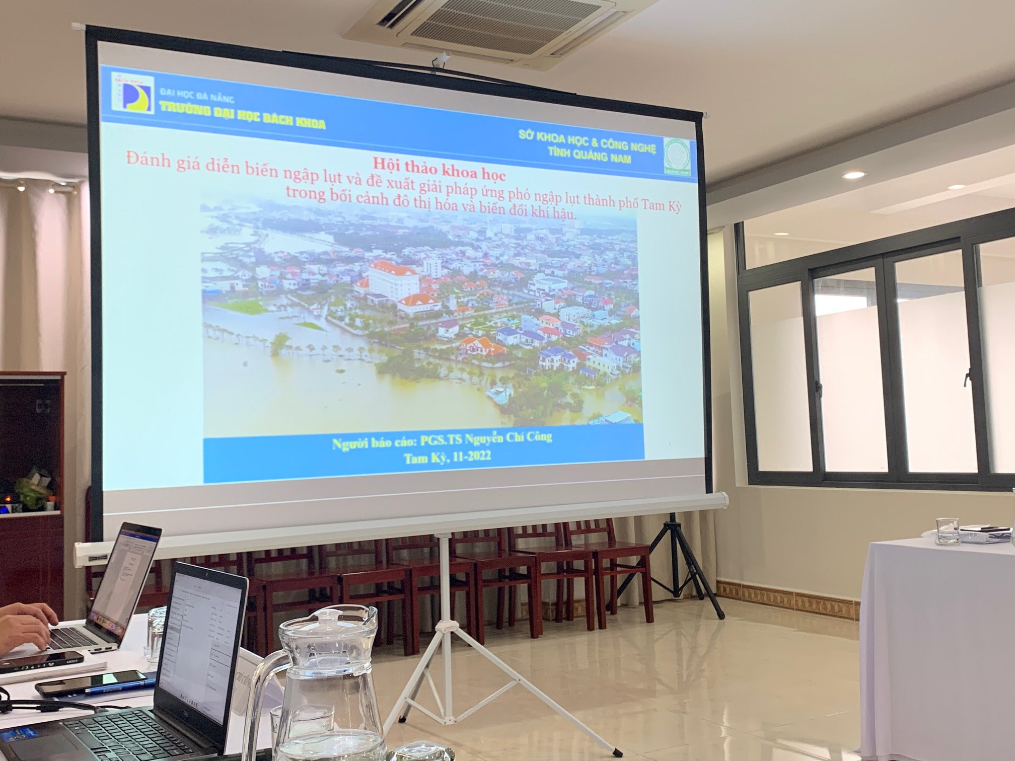 SCIENTIFIC WORKSHOP TO ASSESS FLOOD SITUATION AND PROPOSE SOLUTIONS TO COPE WITH FLOODS IN TAM KY CITY
